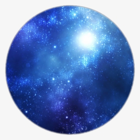 Blue Galaxy , Png Download - Blue Galaxy Circle, Transparent Png, Free Download