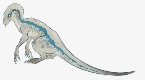 Transparent Velociraptor Clipart - Jurassic World Blue Art, HD Png Download, Free Download