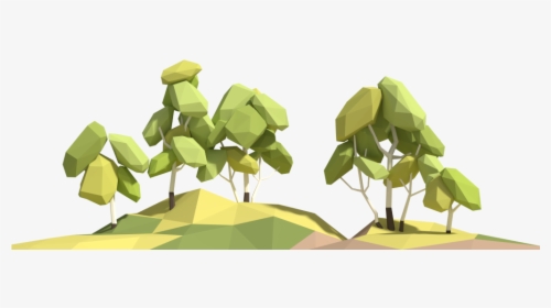Low Poly Tree Vector, HD Png Download, Free Download