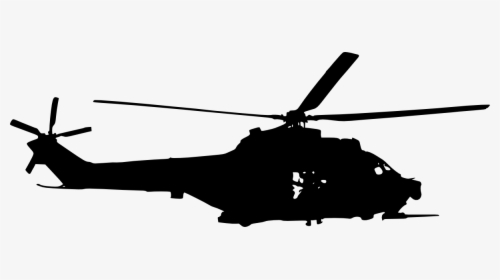 Army Helicopter Black Transparent, HD Png Download, Free Download