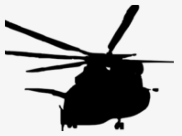 Transparent Helicopter Silhouette Png - Silhouette Black Hawk Png, Png Download, Free Download