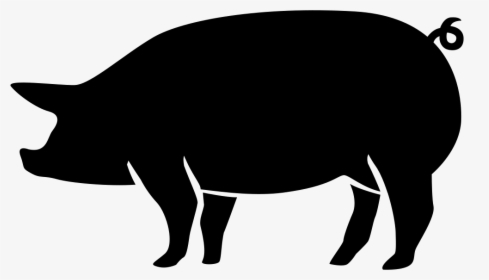 Wild Boar Silhouette Boar Hunting Clip Art - Hog Silhouette Png, Transparent Png, Free Download