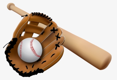 Baseball Bat Glove And Ball, HD Png Download, Free Download