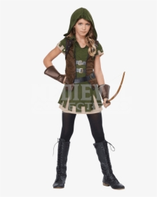 Robin Hood Medieval Hat Png - Unique Girls Halloween Costume, Transparent Png, Free Download
