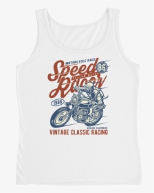 Speed Racer Png - Classic Race Motorcycle Poster, Transparent Png, Free Download