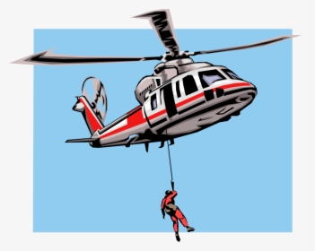 Helicopter Vector Png - Sea Rescue Clipart, Transparent Png, Free Download