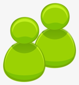 People, Avatar, Green, Icon, Abstract, Bubbles - Clipart Two People, HD Png Download, Free Download