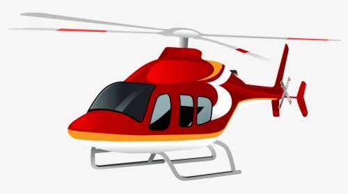 Color Helicopter Blue Sky Transprent Png Free - Helicopter Png Clipart Vector Free, Transparent Png, Free Download