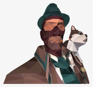Tf2 Low Poly Art, HD Png Download, Free Download
