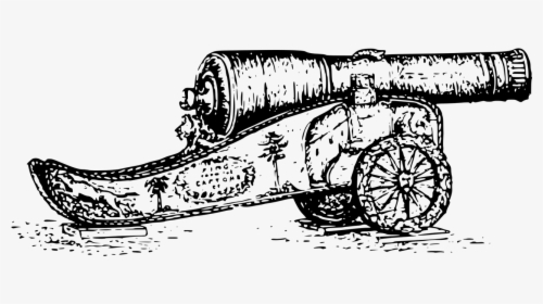 Chinese Cannon Drawing, HD Png Download, Free Download