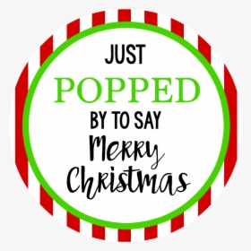 Poppedstripedtag - Christmas Day, HD Png Download, Free Download