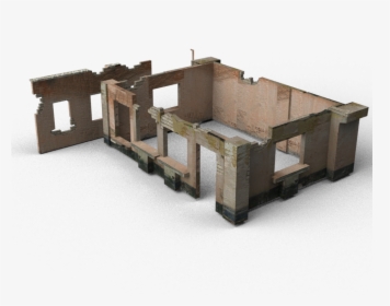 Small Ruins - Low Poly House Ruins, HD Png Download, Free Download
