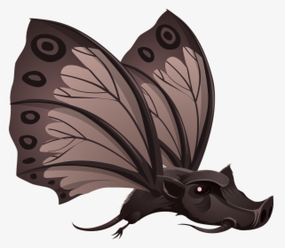 Transparent Boar Clipart - Pig Butterfly, HD Png Download, Free Download