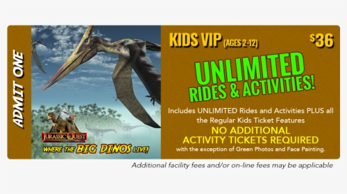 Jurassic Quest Tickets, HD Png Download, Free Download