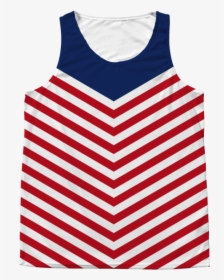 Stars And Stripes 4th Of July Tanktop - Zig Zag Pattern Green, HD Png Download, Free Download