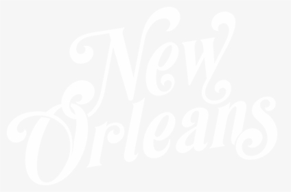 Logo - New Orleans White Png, Transparent Png, Free Download