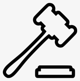 Clipart Hammer Lawyer - Lawyer Svg, HD Png Download, Free Download