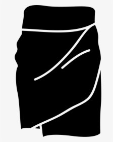 Female Skirt Silhouette - Icon, HD Png Download, Free Download