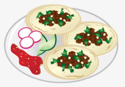 Taco Plate - Mexican Tacos Emoji, HD Png Download, Free Download