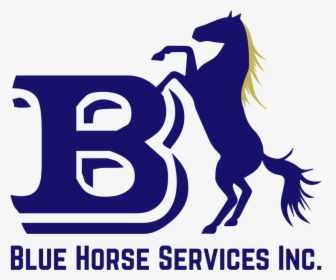 Clip Art Blue Horse Logo - Rearing Up Horse Silhouette, HD Png Download, Free Download