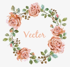 Transparent Floral Banner Png - Circle Floral Vector Png, Png Download, Free Download