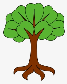 Trees With Roots Clip Art Png, Transparent Png, Free Download