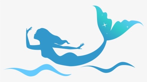 Mermaid Swimming Instructor - Free Mermaid Clipart, HD Png Download, Free Download
