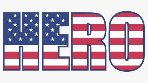 Hero, 4th, Flag, Stripes, Stars, Stripe, Red, White - Hero With American Flag, HD Png Download, Free Download