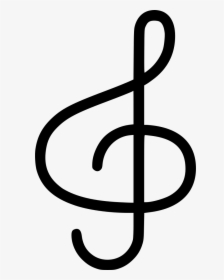 Treble Clef - Otf Treble Clef, HD Png Download, Free Download
