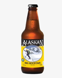 Alaska Big Mountain Bottle - Alaskan White Beer, HD Png Download, Free Download