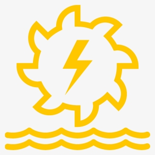 Free Icons Hydro Power, Png Download - Hydro Power Plant Icon, Transparent Png, Free Download