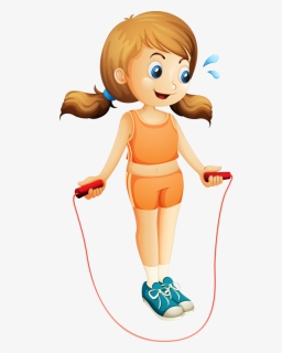 Sport Theme Pinterest - Rope Kids Skipping Clipart, HD Png Download, Free Download