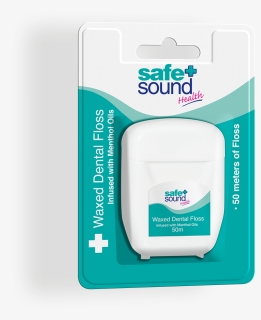 Safe And Sound Health Waxed Dental Floss - Safe Sound Health, HD Png Download, Free Download