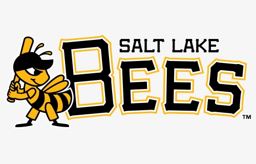 Salt Lake Bees Logo Png - Salt Lake Bees, Transparent Png, Free Download