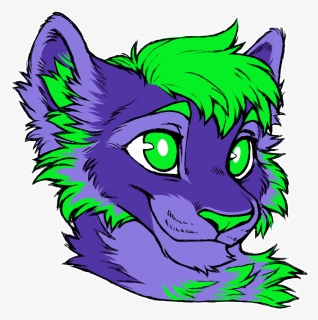 Neon Tiger Png - Cartoon, Transparent Png, Free Download