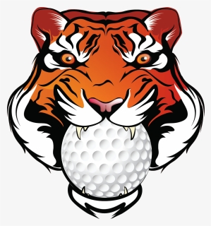 Tiger Coming Out Of Basketball Clipart Picture Black - Transparent Tigers Basketball Logo, HD Png Download, Free Download