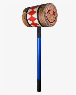 Harley Quinn Wooden Mallet Replica - Harley Quinn Hammer Suicide Squad, HD Png Download, Free Download