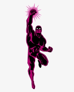 Muscular Superhero Clipart - Clip Art, HD Png Download, Free Download