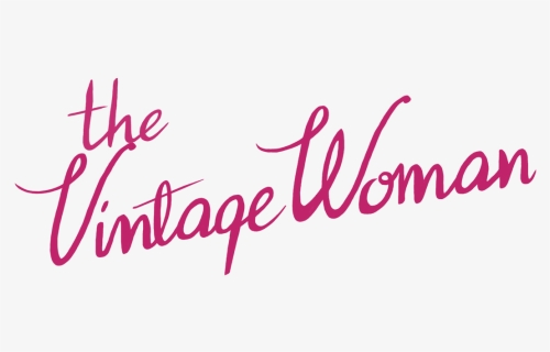 The Vintage Woman - Calligraphy, HD Png Download, Free Download