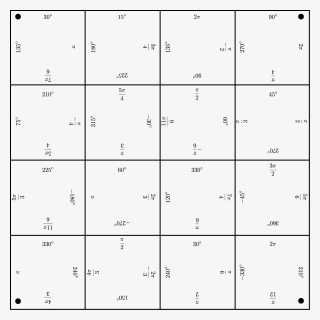 Unit Circle Square Puzzle Answers, HD Png Download, Free Download