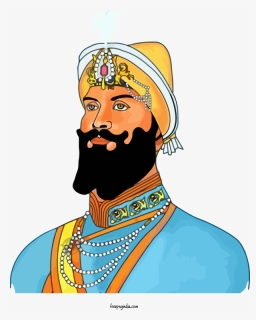 Transparent Guru Gobind Singh Jayanti Moustache Facial - Guru Gobind Singh Ji Jayanti, HD Png Download, Free Download