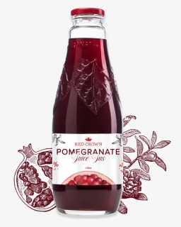 Transparent Anar Juice Png - Red Crown Pomegranate Juice, Png Download, Free Download
