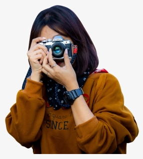 Female Photographer - Girl, HD Png Download, Free Download