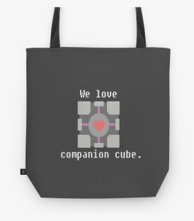 Bolsa We Love Companion Cube - Bolsa Da Melanie Martinez, HD Png Download, Free Download