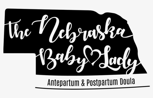 The Nebraska Baby Lady Logo - Calligraphy, HD Png Download, Free Download
