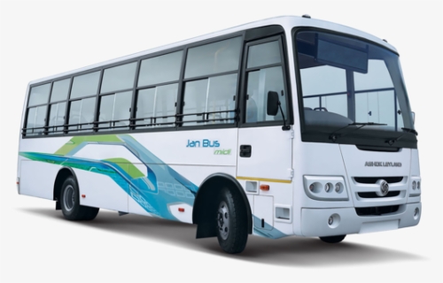 Passenger Bus - Ashok Leyland Bus Png, Transparent Png, Free Download