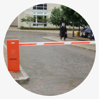 Barrier-round - Barrier For Car Park, HD Png Download, Free Download