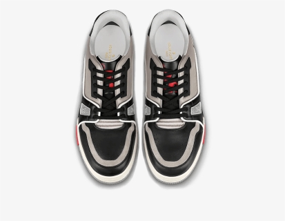 Louis Vuitton Lv Trainer Sneaker Low Black Grey"  Class= - Sneakers, HD Png Download, Free Download