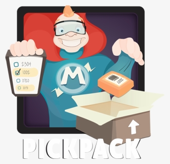 Png Library Stock Moogento Pickpack List Module For - Cartoon, Transparent Png, Free Download