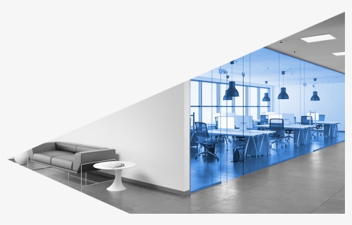 Office Glass - Luxglass - Office Design And Build, HD Png Download, Free Download